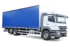 Car Hire Alfreton - 26 Tonne Curtain Side Lorry - Truck hire Alfreton