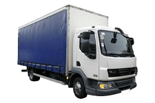 Car Hire Alfreton - 7.5 Tonnage Special Edition Curtain Side Truck - Truck hire Alfreton