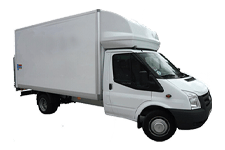 Car Hire Alfreton - Ford Luton Box Tail Lift - Van hire Alfreton